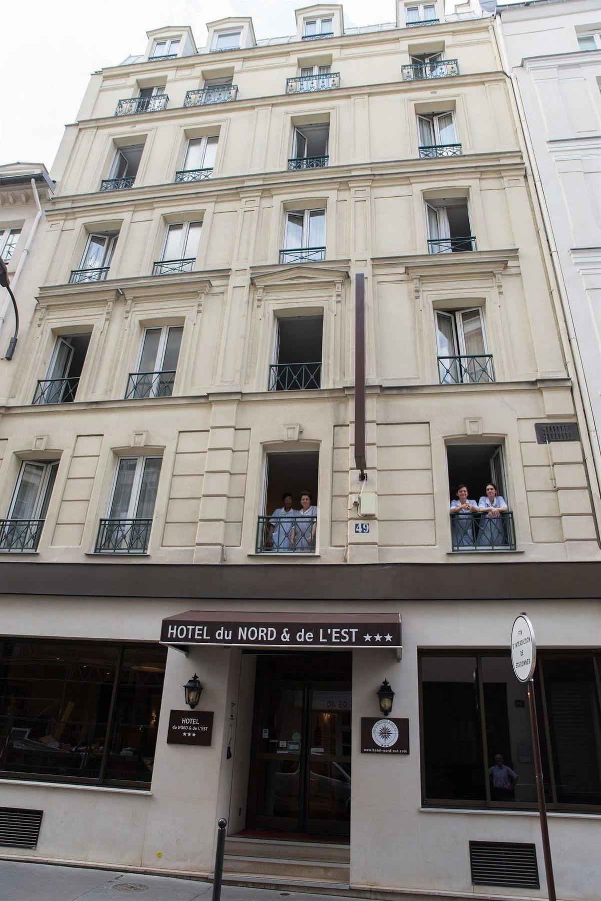 Hotel Du Nord Et De L'Est Paris Exterior foto